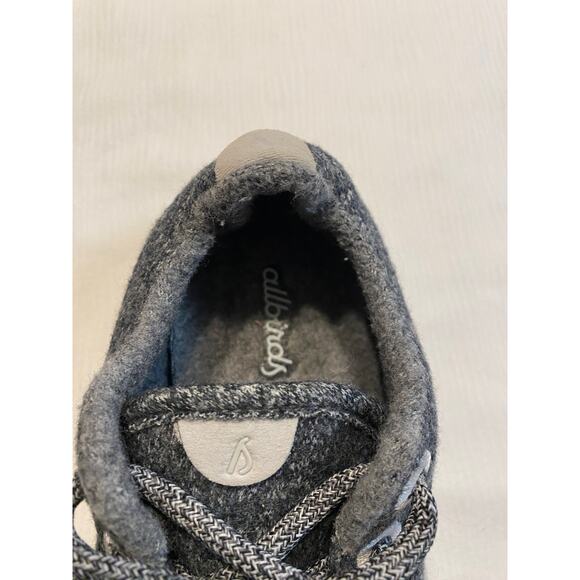 Allbirds Wool Runners Womens 6 Gray White Merino Wool Cushioned Midsole - Picture 5 of 15